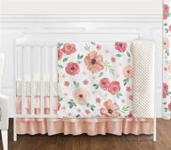 sweet jojo designs watercolor bedding логотип