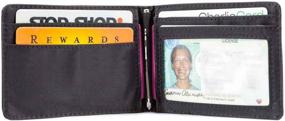 img 2 attached to 💼 Bigger & Better: The Big Skinny Acrobat Money Wallet – Ultimate Storage and Style Combo!