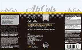 img 1 attached to Cuts Sleek Midsection Solution Softgels