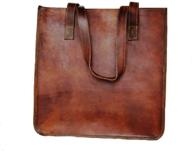 👜 stylish leather vintage gypsy tote bag for women - top handle shoulder bag and more! logo