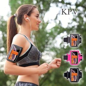 img 3 attached to KPV Waterpoof Armband Adjustable Iphone11