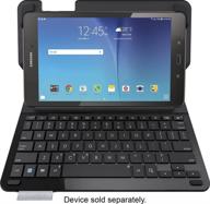 🖥️ logitech type-s keyboard folio case for samsung galaxy tab e 9.6 (920-008161) - black - brand new logo