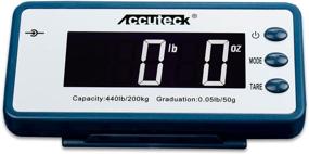 img 1 attached to 📦 Accuteck ACB440: Превосходные тяжелые цифровые промышленные весы для отправки почты - вместимость 440 фунтов