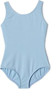 img 1 attached to 👗 Capezio Girls Classic High-Neck Tank Leotard: Perfect Style and Comfort for Dance Practice