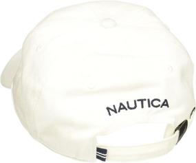 img 2 attached to Nautica Men's Classic Logo Adjust Baseball Cap Hat