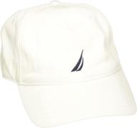 nautica men's classic logo adjust baseball cap hat logo