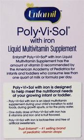 img 2 attached to Enfamil Poly-Vi-Sol Мультивитаминный дополнительный капли с железом для младенцев и малышей - бутылки объемом 50 мл (2 штуки)