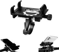 🚲 bicycle & motorcycle phone mount, universal bike handlebar phone holder - iphone x xr xs 7s 8 plus, samsung s9/ note5 compatible (aluminum alloy, adjustable, 1pcs) logo