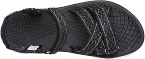 img 1 attached to DREAM PAIRS Women's DSA211 Sport Athletic 👟 Sandals for Outdoor Hiking - Black, Size 9.5