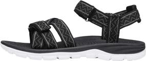 img 3 attached to DREAM PAIRS Women's DSA211 Sport Athletic 👟 Sandals for Outdoor Hiking - Black, Size 9.5