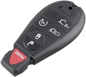 img 1 attached to 🔑 2-Pack Upgraded Replacement Car Key Fob Keyless Entry Remote for Fobik M3N5WY783X