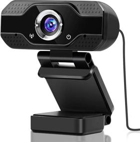 img 4 attached to 1080P HD Webcam with Microphone - USB Webcam for PC Laptop Desktop Video Calling, Streaming Web Camera with 120° Vertically Rotation and 90° Wide View Angle