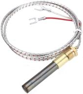 🔥 high-quality 2-wire gas fryer thermopile thermocouple for imperial elite frymaster dean pitco & italian fage gas pizza oven - ideal replacement logo