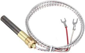 img 2 attached to 🔥 High-Quality 2-Wire Gas Fryer Thermopile Thermocouple for Imperial Elite Frymaster Dean Pitco & Italian FAGE Gas Pizza Oven - Ideal Replacement