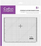 crafters companion stamping platform magnetic scrapbooking & stamping logo