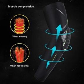 img 3 attached to Stretch Honeycomb Anti Collision Compression Youth，Black