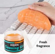 advanced 2021 upgrade - xbrn cleaning gel putty for car detailing | efficient car interior cleaner and dust remover for vents, keyboards, and laptop | detailing gel tool for universal use logo