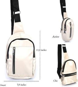 img 1 attached to Design Backpack Crossbody Purses Travel Women's Handbags & Wallets