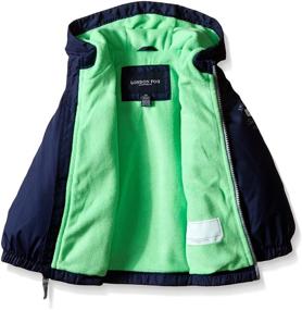 img 1 attached to 🧥 London Fog Little Toddler Windbreaker for Boys' Clothing