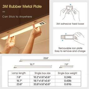 img 2 attached to Lighting Rechargeable Magnetic Installation Wireless Lighting & Ceiling Fans