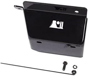 img 3 attached to Black Rugged Ridge 18003.12 Skid Plate for 97-06 Jeep Wrangler TJ Steering Box
