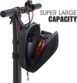 img 2 attached to 🛴 Berg Scooter Handlebar Bag: Waterproof Front Storage Bag for Xiaomi Mijia M365, M365 Pro, Segway ES1/ES2/ES3, Ninebot - Perfect for Kick Scooters and Folding Bikes!