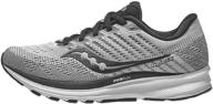 saucony womens ride storm medium women's shoes for athletic logo