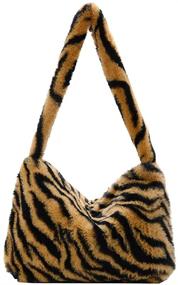 img 4 attached to Shoulder Pattern Underarm Top Handle Handbag Women's Handbags & Wallets and Totes