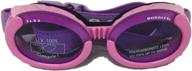 🕶️ doggles - ils lilac frame with floral accent lilac lens логотип