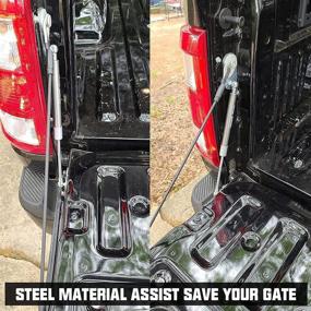 img 3 attached to 🔧 Устройство для поддержки задней двери серого грузовика F150 Tailgate Assist Shock для F150 Pickup Tailgate Easy Down (Все инструменты в комплекте) - Winunite 2015-2021