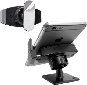 img 3 attached to iBOLT miniPro AMPS Car Mount for iPhone 5/6/6s Plus/7/8/X, Samsung Galaxy S8/S7/Note 4/Note 5/Note 8, Sony, LG, Moto X, HTC - Multiple Mounting Options Included