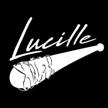 lucille baseball sticker windows laptops logo