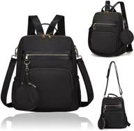 🎒 women's windtook small travel backpack purse: stylish shoulder bag handbags for ladies logo