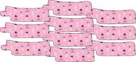 🩰 10 pack of nasogastric or oxygen tube pre-cut adhesive tape with ballerina theme (includes mix of left & right side) logo