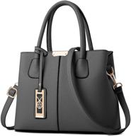 👜 chicarousal leather crossbody shoulder handbags for stylish women – versatile totes with wallets logo