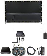 📺 wesiri ambient tv kit: повысьте качество просмотра с помощью dream screen 4k hdtv computer backlight background lighting логотип