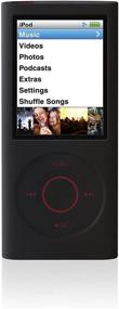 img 1 attached to 📱 Protect and Style Your iPod nano 4G with Belkin Silicone Sleeve Case in Black/InfraRed