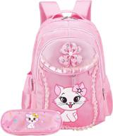 🎒 primary student backpack bookbag with print design logo