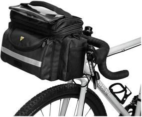 img 2 attached to 🚴 Topeak TourGuide Handlebar Bag DX - TT3022B2, Black: The Ultimate Cycling Companion