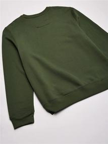 img 1 attached to Nautica Fleece Sweatshirt Forest Large Men's Clothing