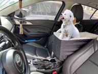 🐶 ximei pet dog console car seat: secure, safe travel seat for small pets & cats in suvs logo