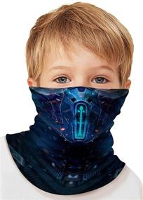 img 3 attached to Spider Gaiter Animal Cosplay Shields Boys' Accessories and Cold Weather