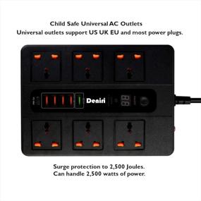 img 1 attached to Deniri Protector Universal Outlets Tablets