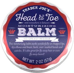 img 1 attached to Trader Joe's All-in-One Moisturizing Balm and Beard Balm, 2 Ounce, Pack of 3