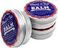 trader joe's all-in-one moisturizing balm and beard balm, 2 ounce, pack of 3 logo