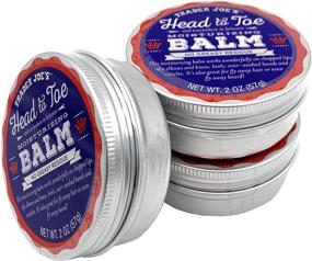 img 2 attached to Trader Joe's All-in-One Moisturizing Balm and Beard Balm, 2 Ounce, Pack of 3