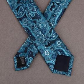 img 1 attached to Epoint Men's Fashion Mens Skinny Tie: Eye-catching Multicolored Patterns for Statement Neckwear