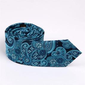 img 3 attached to Epoint Men's Fashion Mens Skinny Tie: Eye-catching Multicolored Patterns for Statement Neckwear