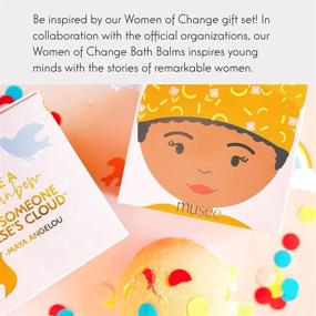 img 2 attached to 🎁 Musee Women of Change Gift Set: 5 Collectable Bath Balms, Natural and Handmade in the USA - Paraben and Sulfate-Free
