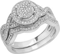 💍 dazzlingrock collection: stunning sterling diamond engagement women's jewelry for memorable weddings & engagements logo